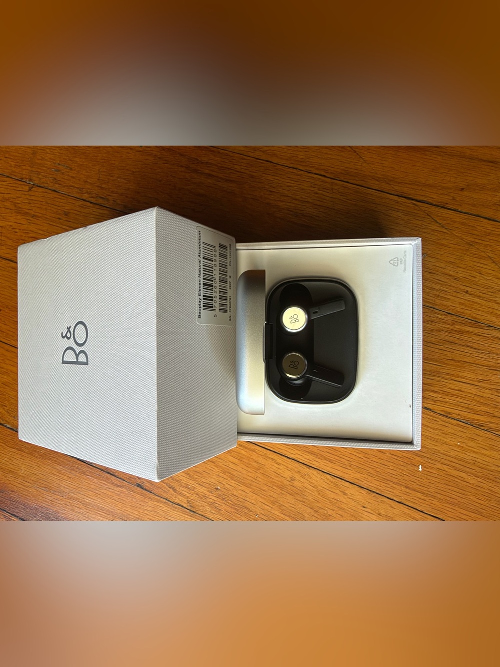 Open Box B&O Beoplay Eleven True Wireless Earbuds - Black with Silver Accents